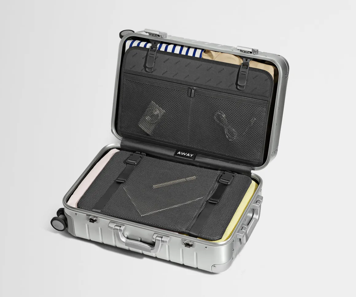 The Bigger Carry-On: Aluminum Edition in Silver