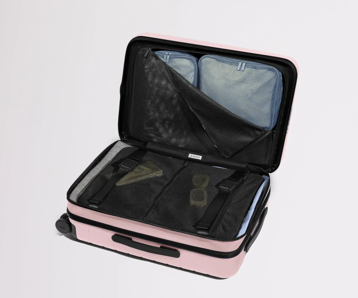 The Bigger Carry-On Flex in Blush Pink