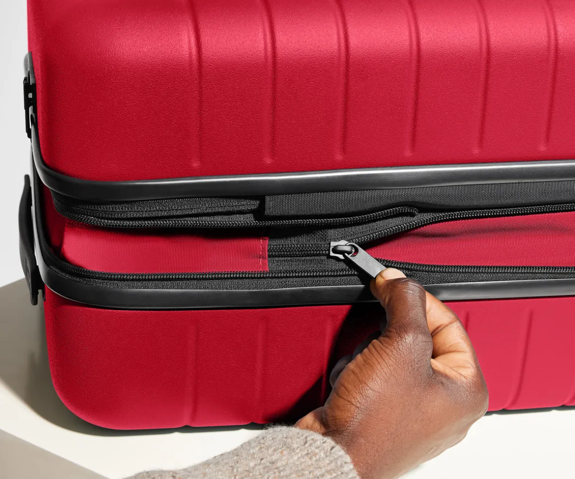 The Bigger Carry-On Flex in Cherry Red