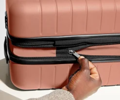 The Bigger Carry-On Flex in Clay Pink