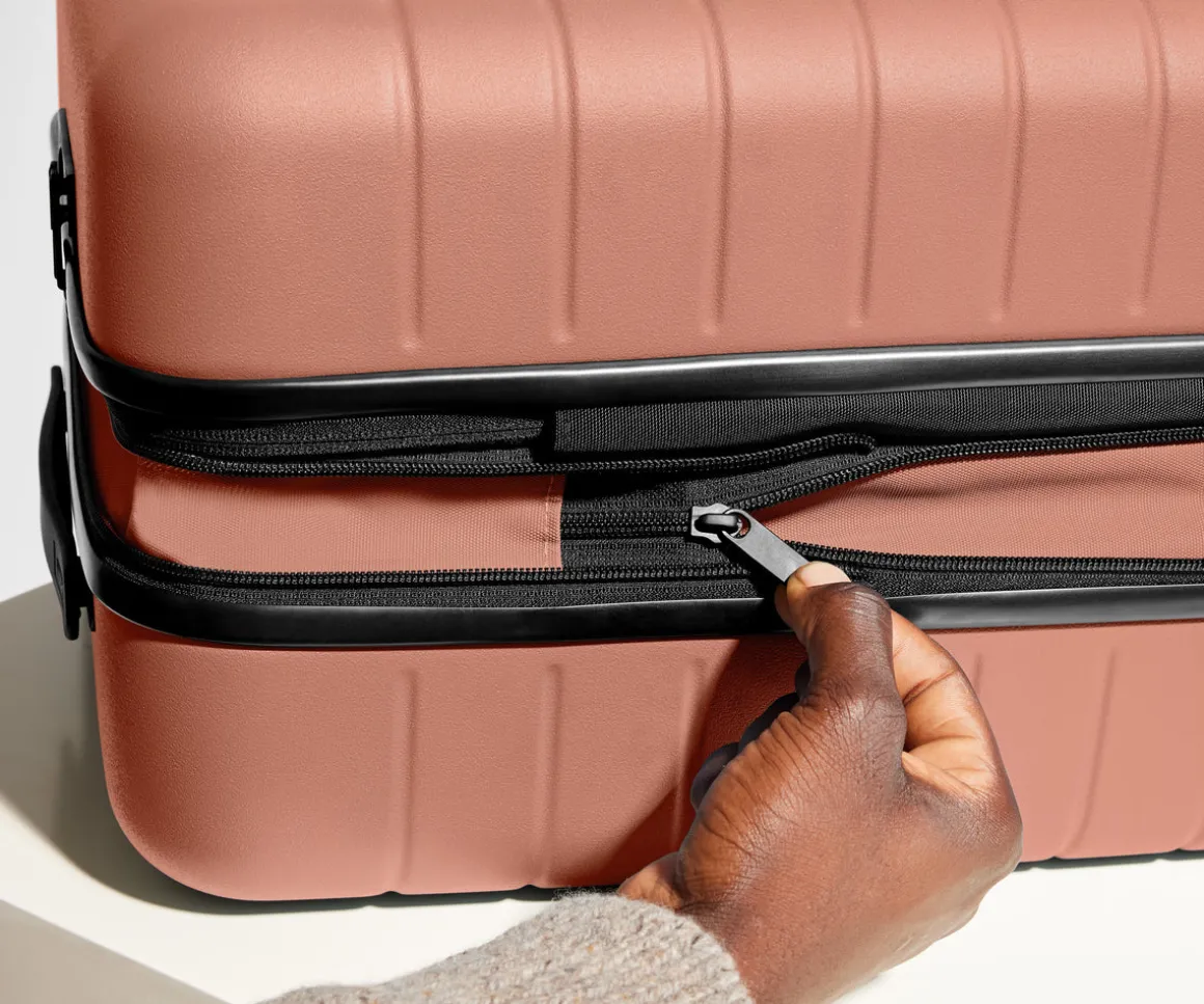 The Bigger Carry-On Flex in Clay Pink