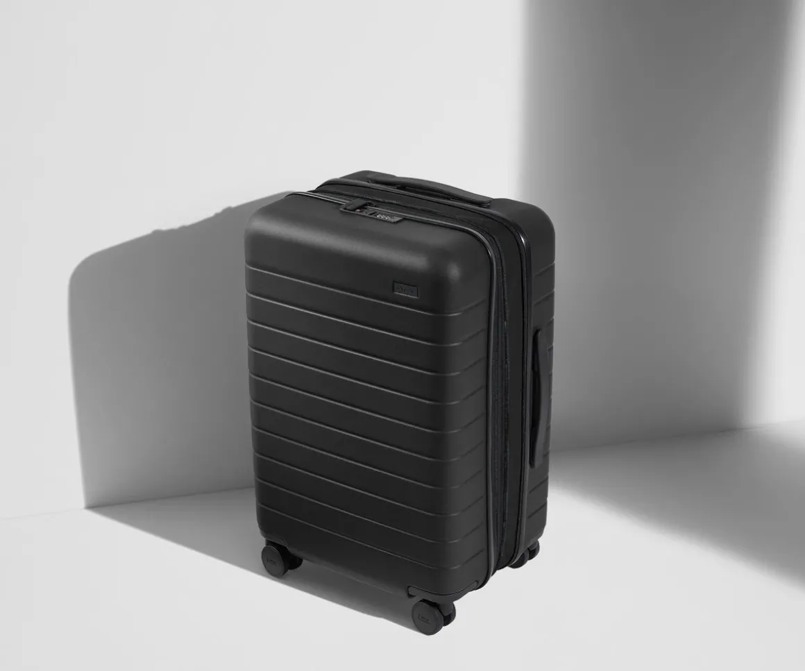 The Bigger Carry-On Flex in Jet Black