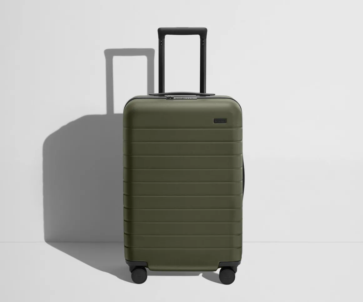 The Bigger Carry-On Flex in Olive Green