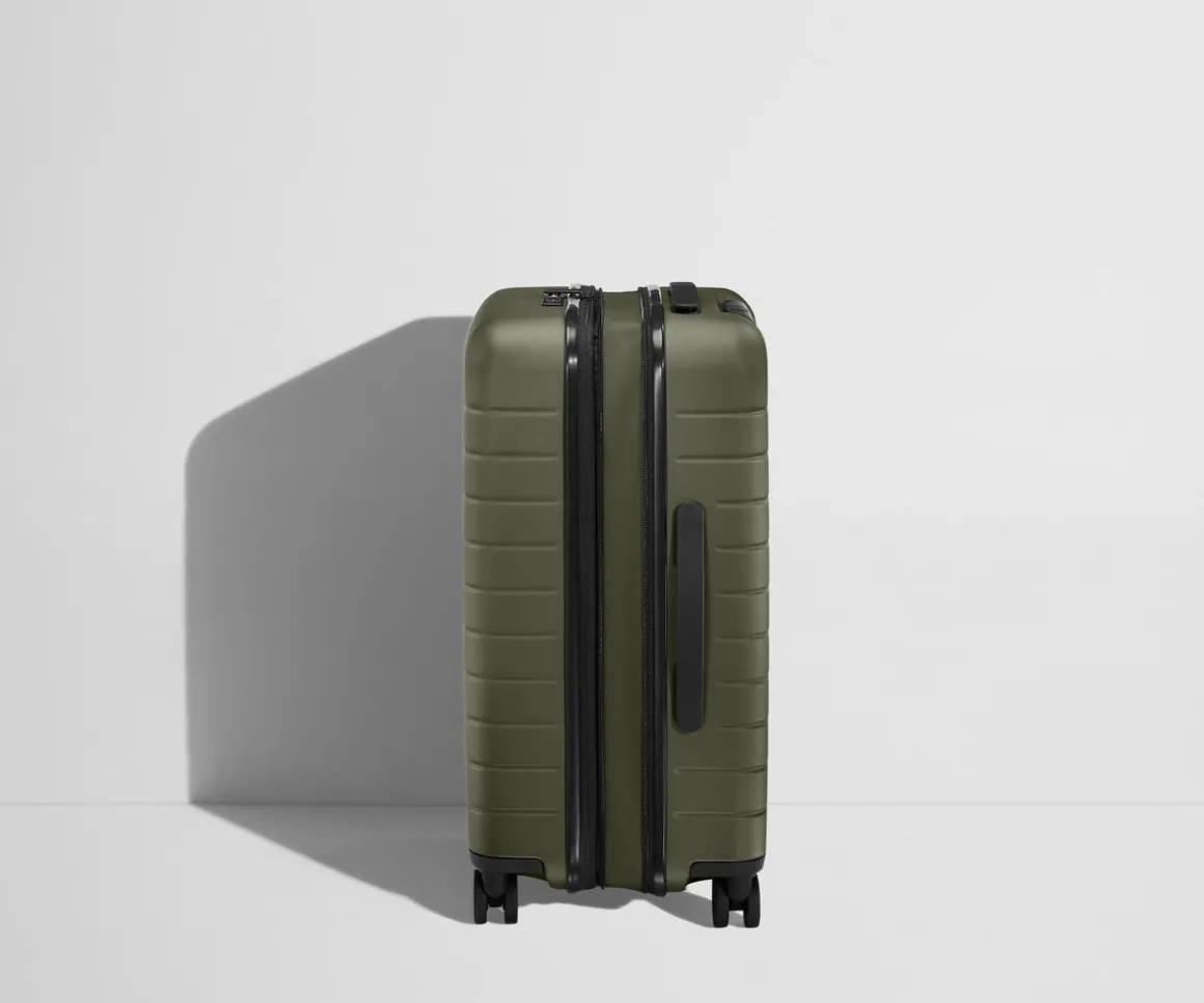 The Bigger Carry-On Flex in Olive Green