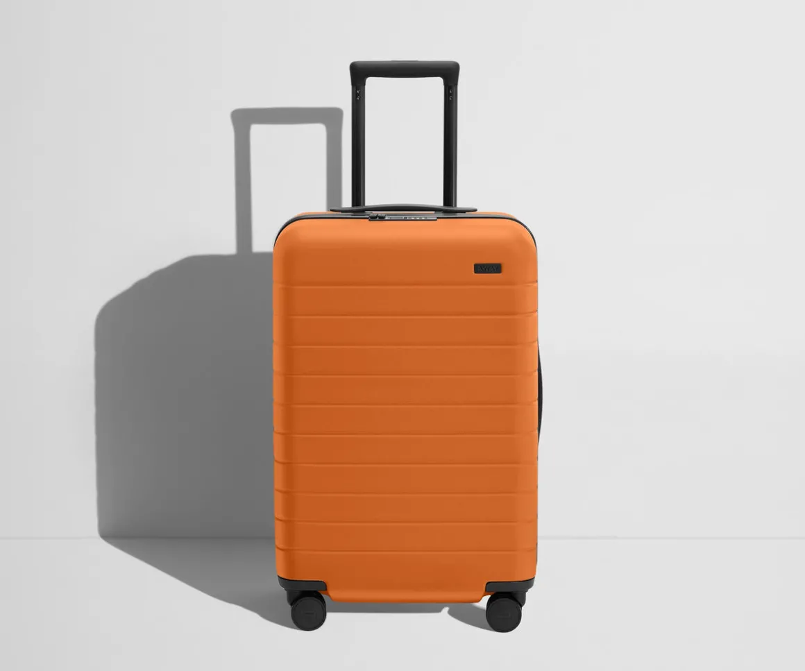 The Bigger Carry-On Flex in Sorbet Orange