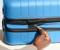 The Bigger Carry-On Flex in Splash Blue