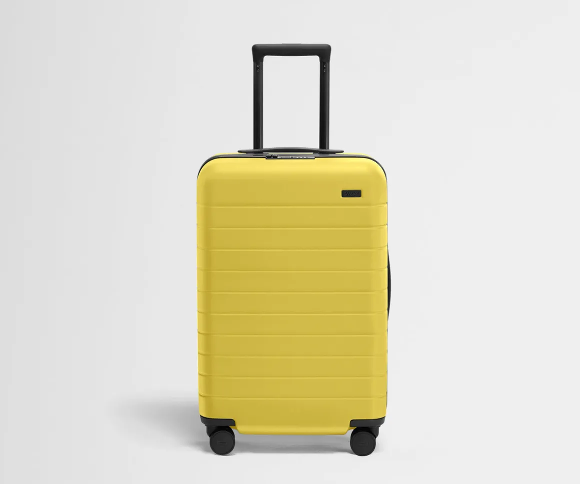 The Bigger Carry-On Flex in Sunshine Yellow