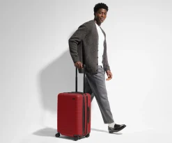 The Bigger Carry-On Flex in Tango Red