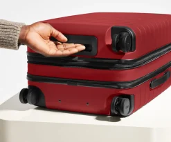The Bigger Carry-On Flex in Tango Red