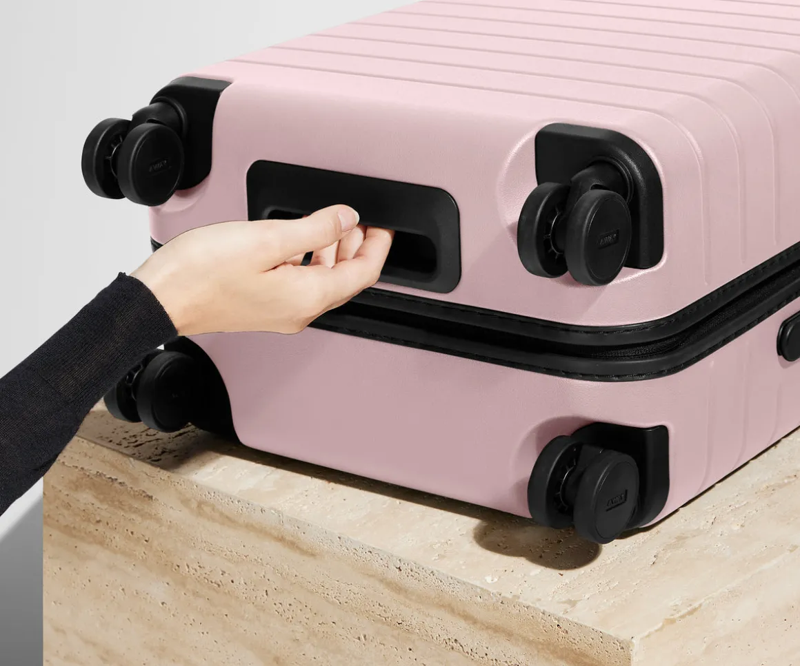 The Bigger Carry-On in Blush Pink
