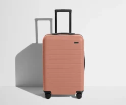 The Bigger Carry-On in Clay Pink