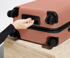 The Bigger Carry-On in Clay Pink