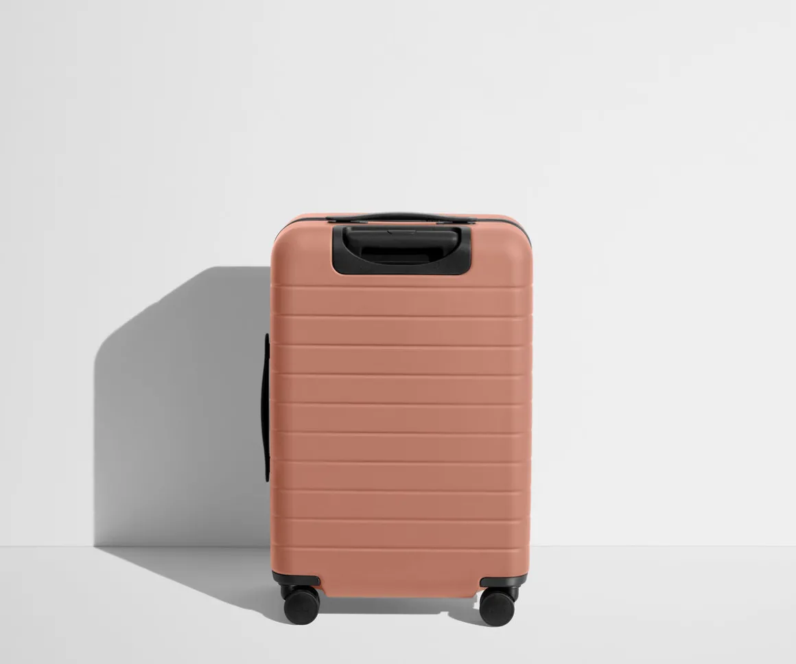 The Bigger Carry-On in Clay Pink