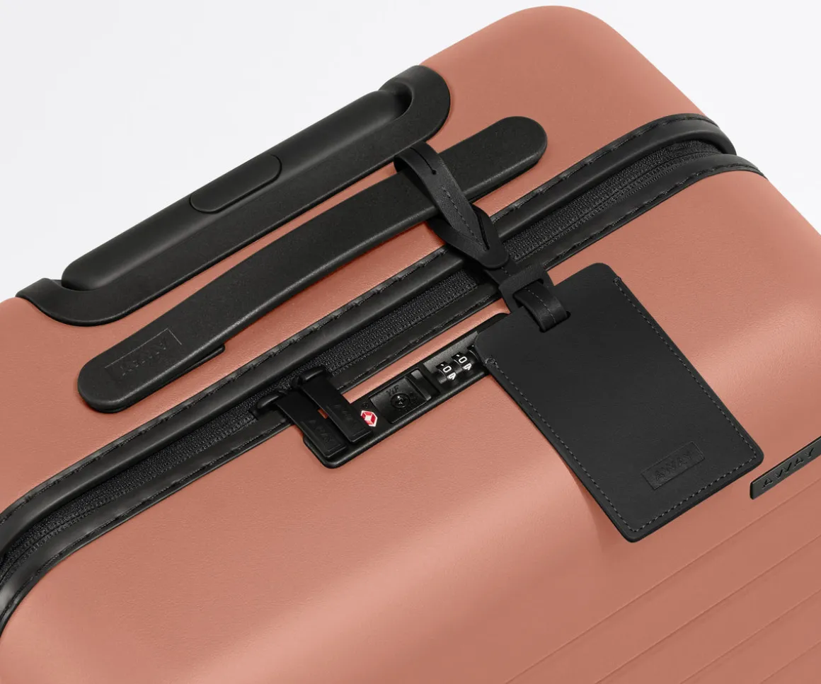 The Bigger Carry-On in Clay Pink
