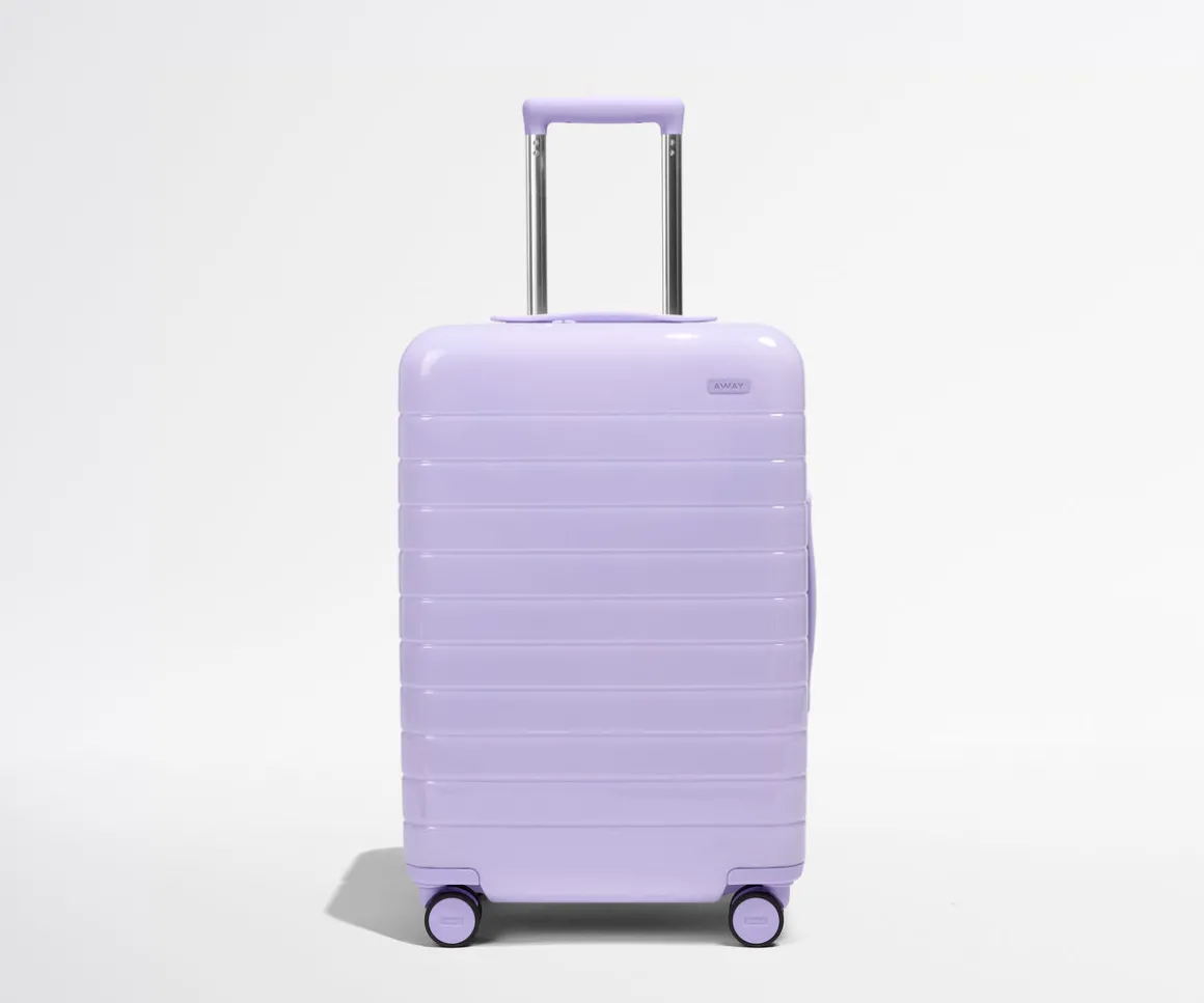The Bigger Carry-On in Glazed Lavender Haze Purple