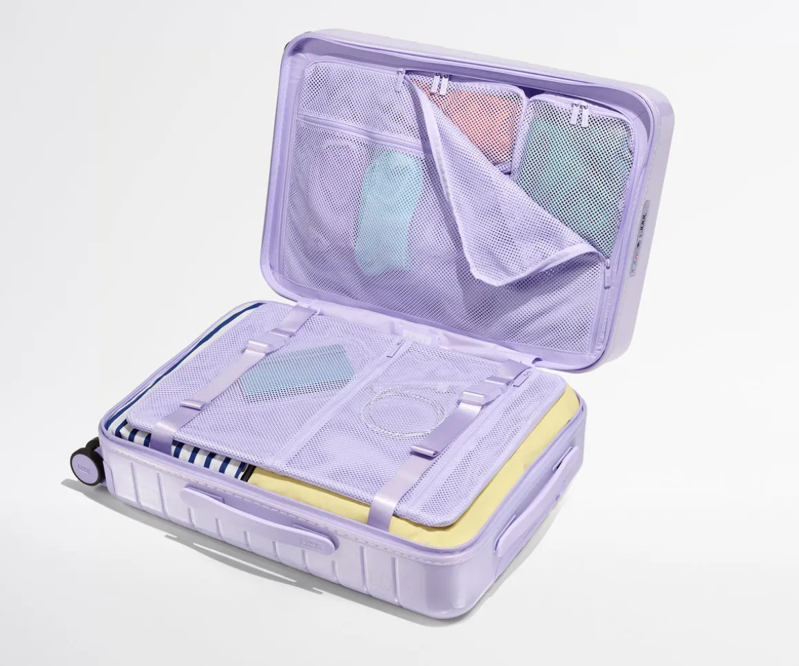 The Bigger Carry-On in Glazed Lavender Haze Purple