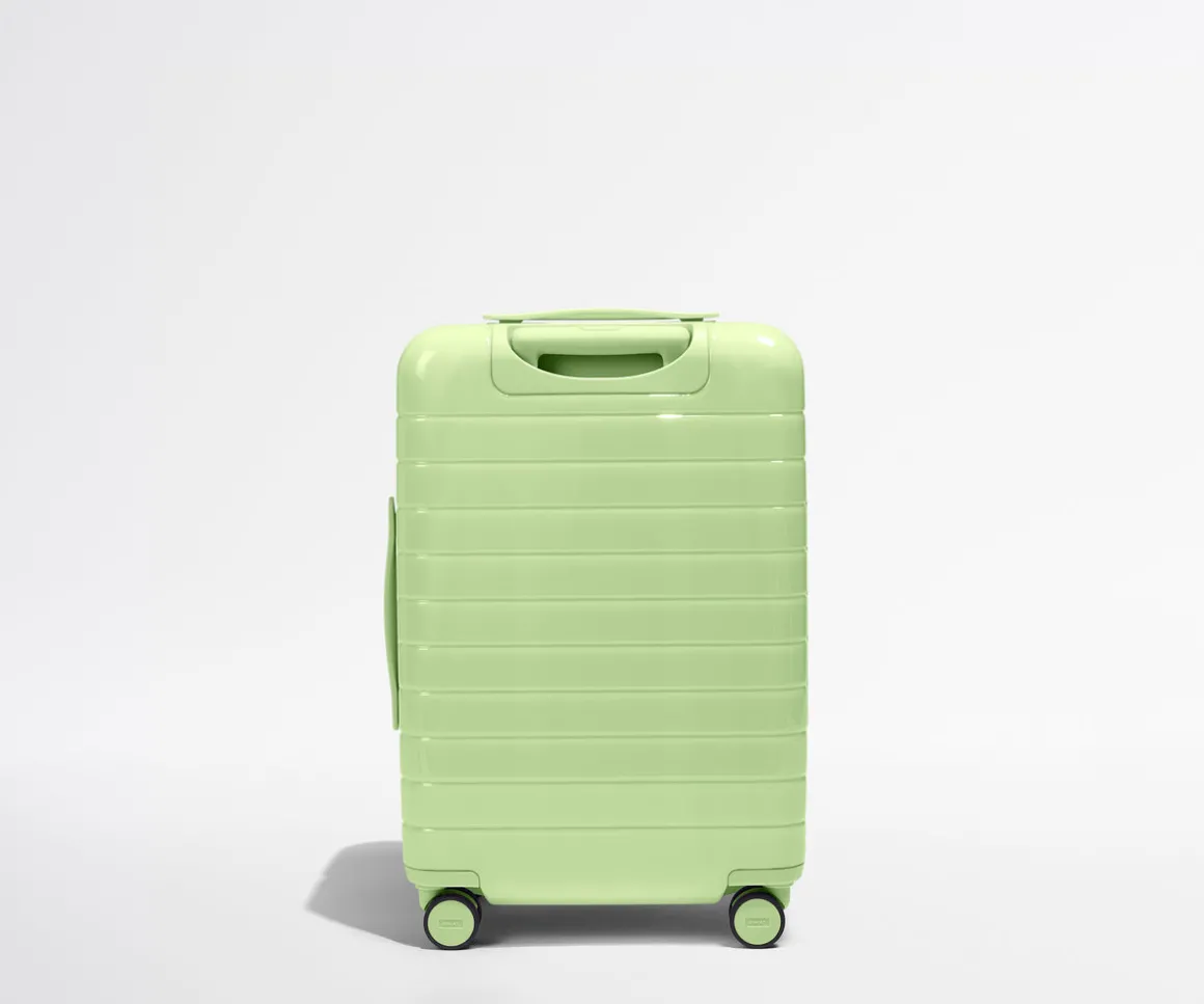 The Bigger Carry-On in Glazed Matcha Milk Green
