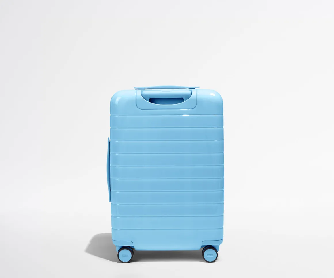 The Bigger Carry-On in Glazed Opal Blue