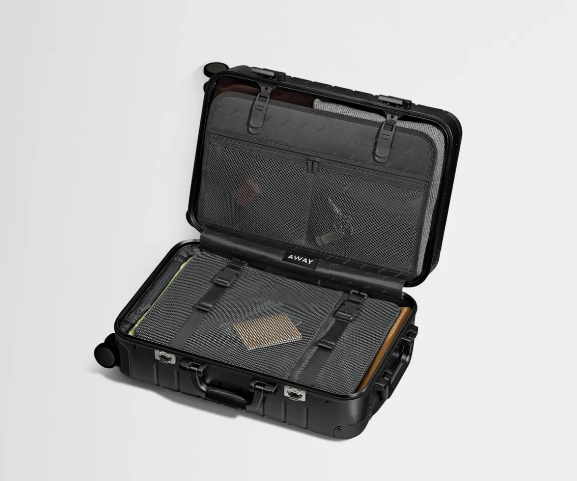 The Carry-On: Aluminum Edition in Onyx Black