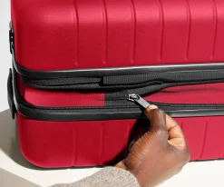 The Carry-On Flex in Cherry Red