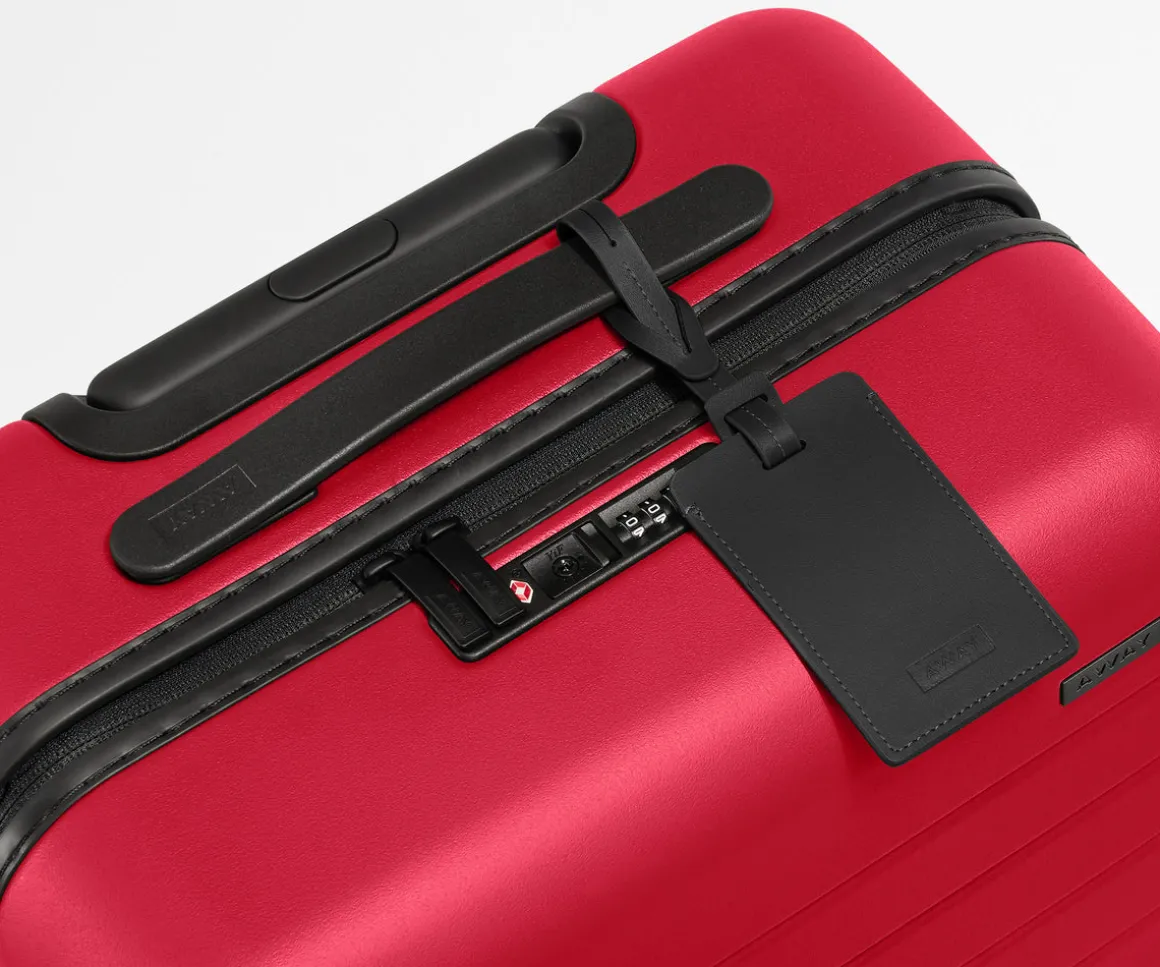 The Carry-On in Cherry Red