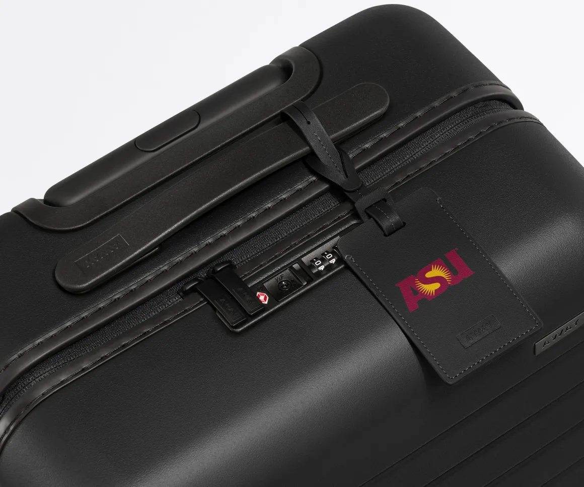 The Collegiate Luggage Tag in ASU ®