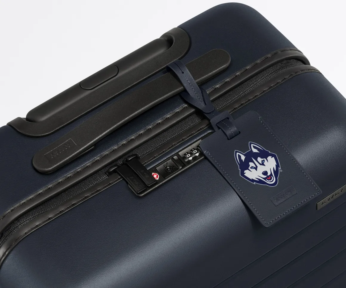 The Collegiate Luggage Tag in UConn ®