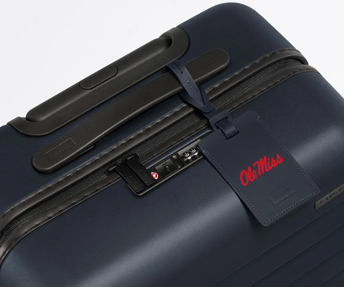 The Collegiate Luggage Tag in Ole Miss ®