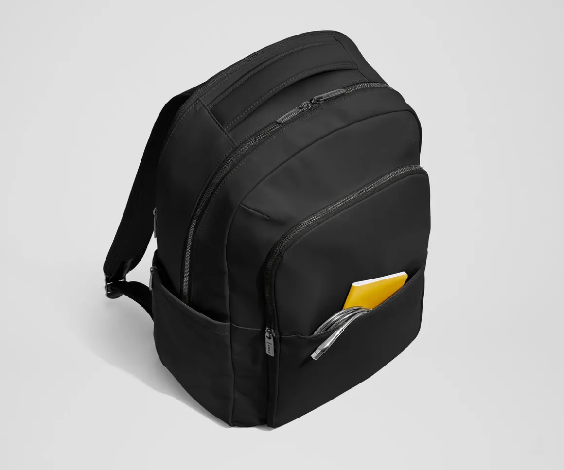 The Commuter Backpack in Jet Black