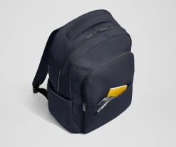 The Commuter Backpack in Navy Blue