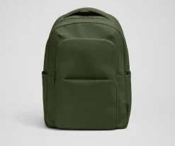 The Commuter Backpack in Olive Green
