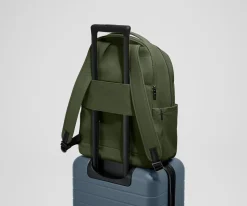 The Commuter Backpack in Olive Green