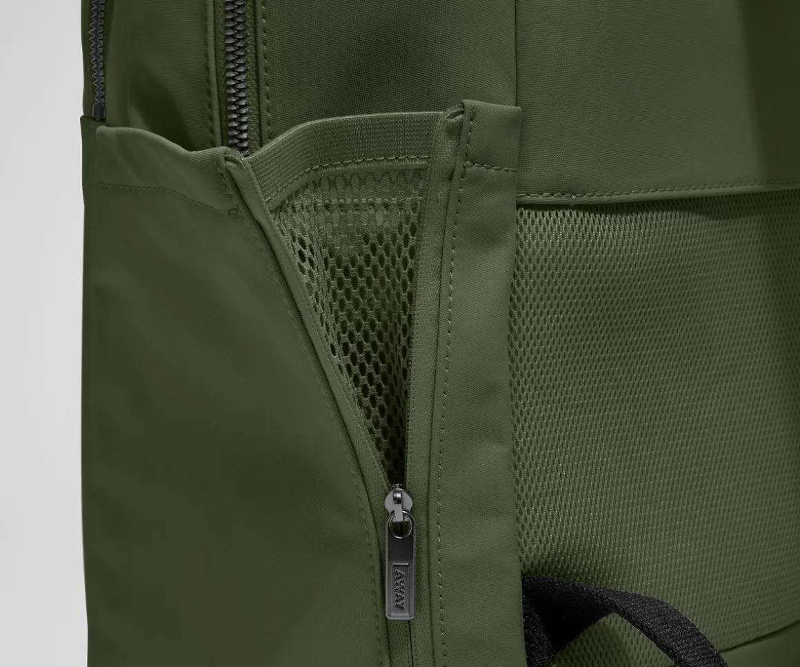 The Commuter Backpack in Olive Green