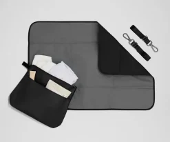 The Double Diaper Backpack in Jet Black