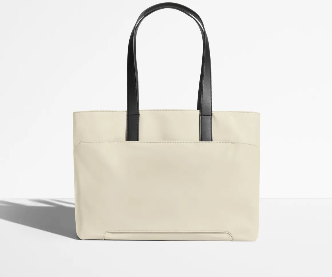 The Everywhere Tote in Salt White