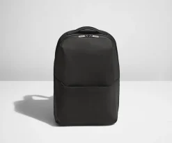 The Everywhere Zip Backpack in Jet Black