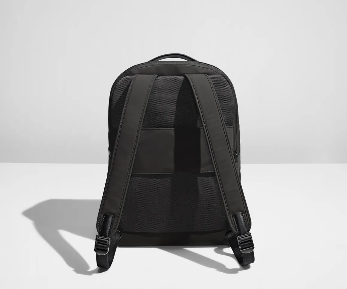 The Everywhere Zip Backpack in Jet Black
