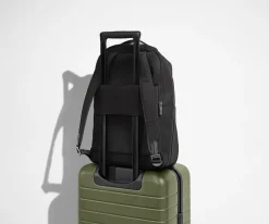 The Everywhere Zip Backpack in Jet Black