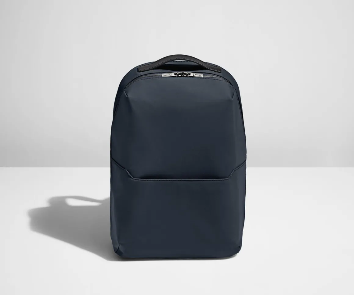 The Everywhere Zip Backpack in Navy Blue