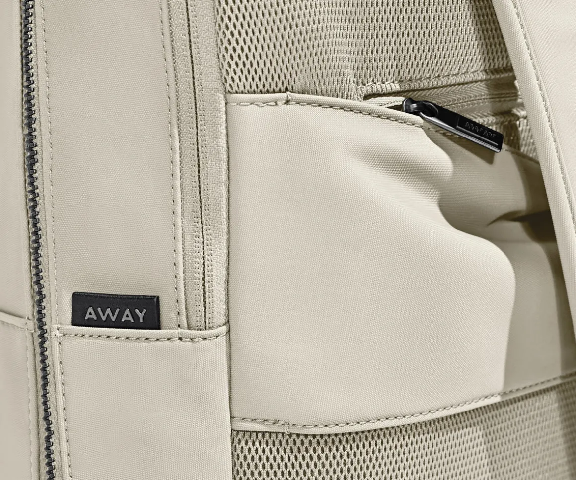 The Everywhere Zip Backpack in Salt White