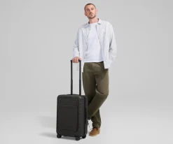 The Executive Bigger Carry-On in Jet Black