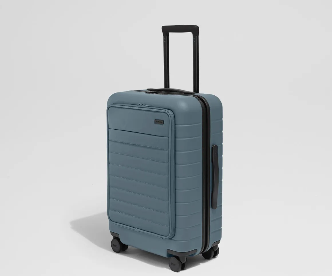 The Executive Bigger Carry-On in Coast Blue