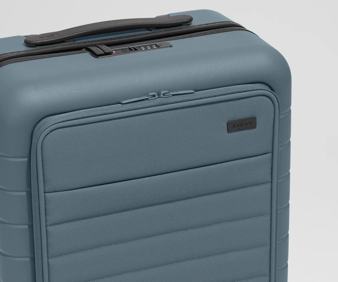 The Executive Bigger Carry-On in Coast Blue