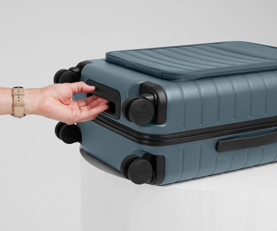 The Executive Bigger Carry-On in Coast Blue