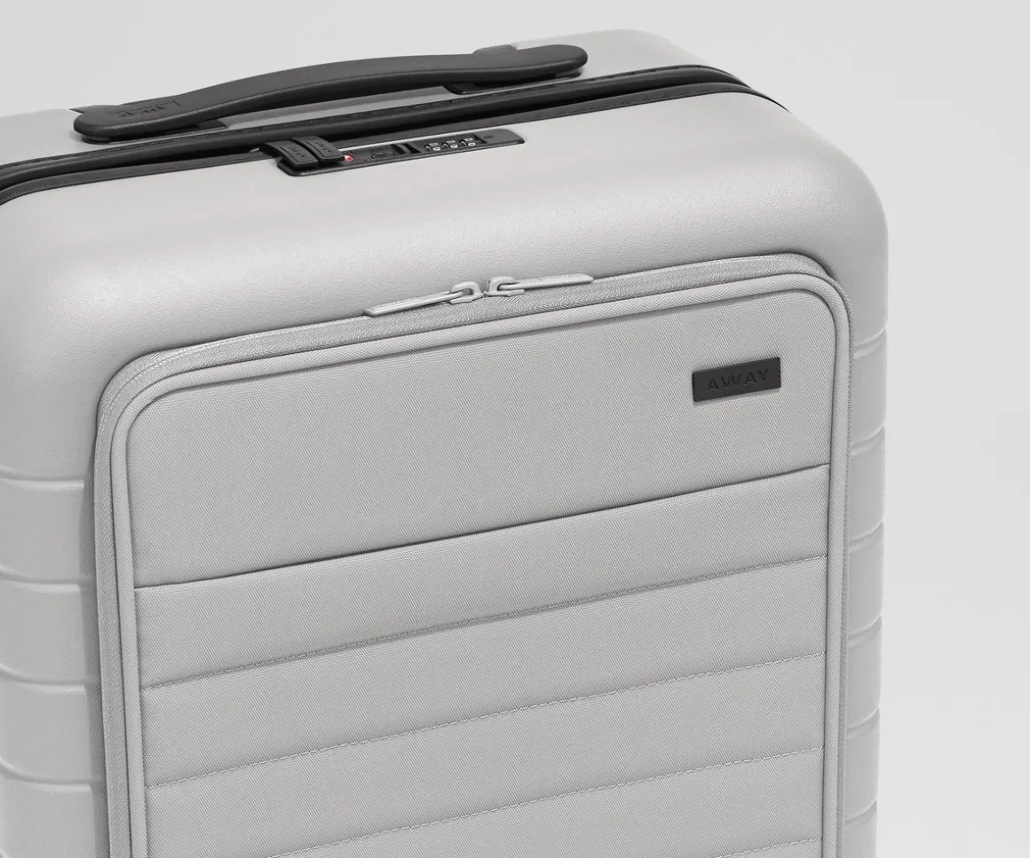 The Executive Bigger Carry-On in Cloud Gray