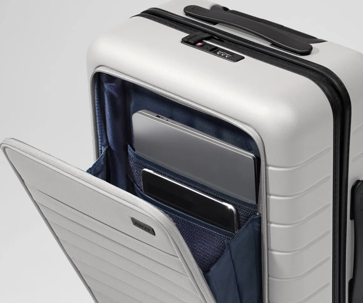 The Executive Bigger Carry-On in Cloud Gray