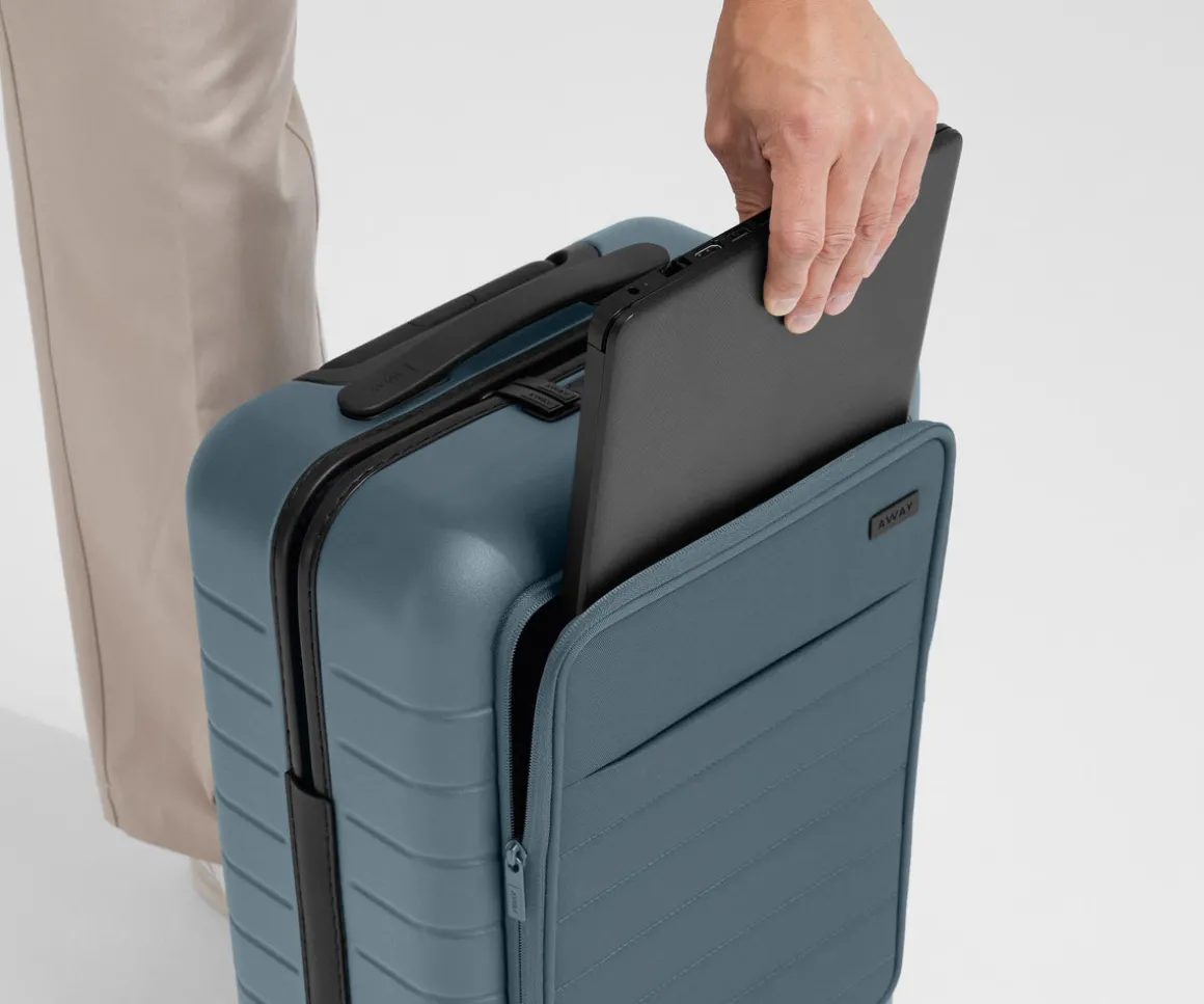 The Executive Carry-On in Coast Blue