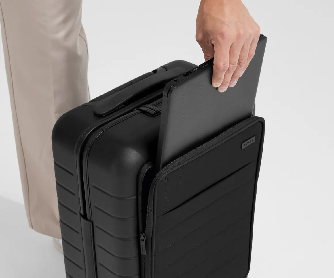 The Executive Carry-On in Jet Black