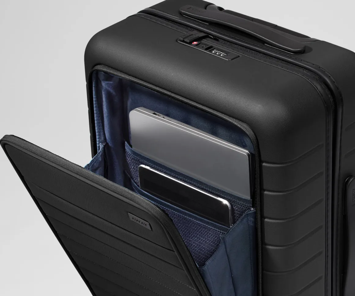 The Executive Carry-On in Jet Black