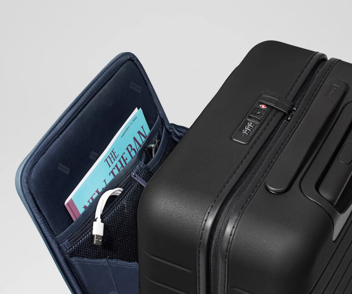 The Executive Carry-On in Jet Black